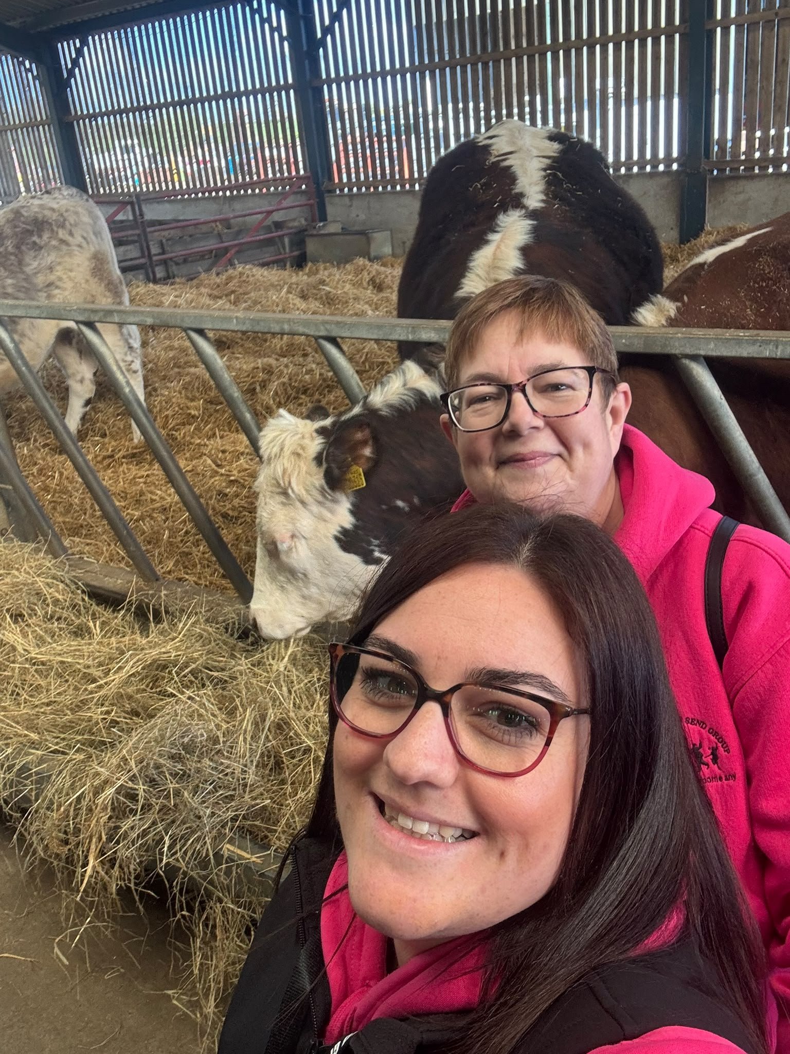 Families enjoying an inclusive day out together