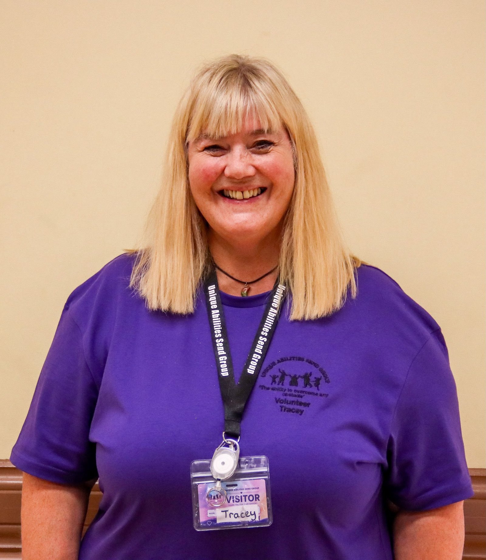 Tracey Gorman, Unique Abilities volunteer
