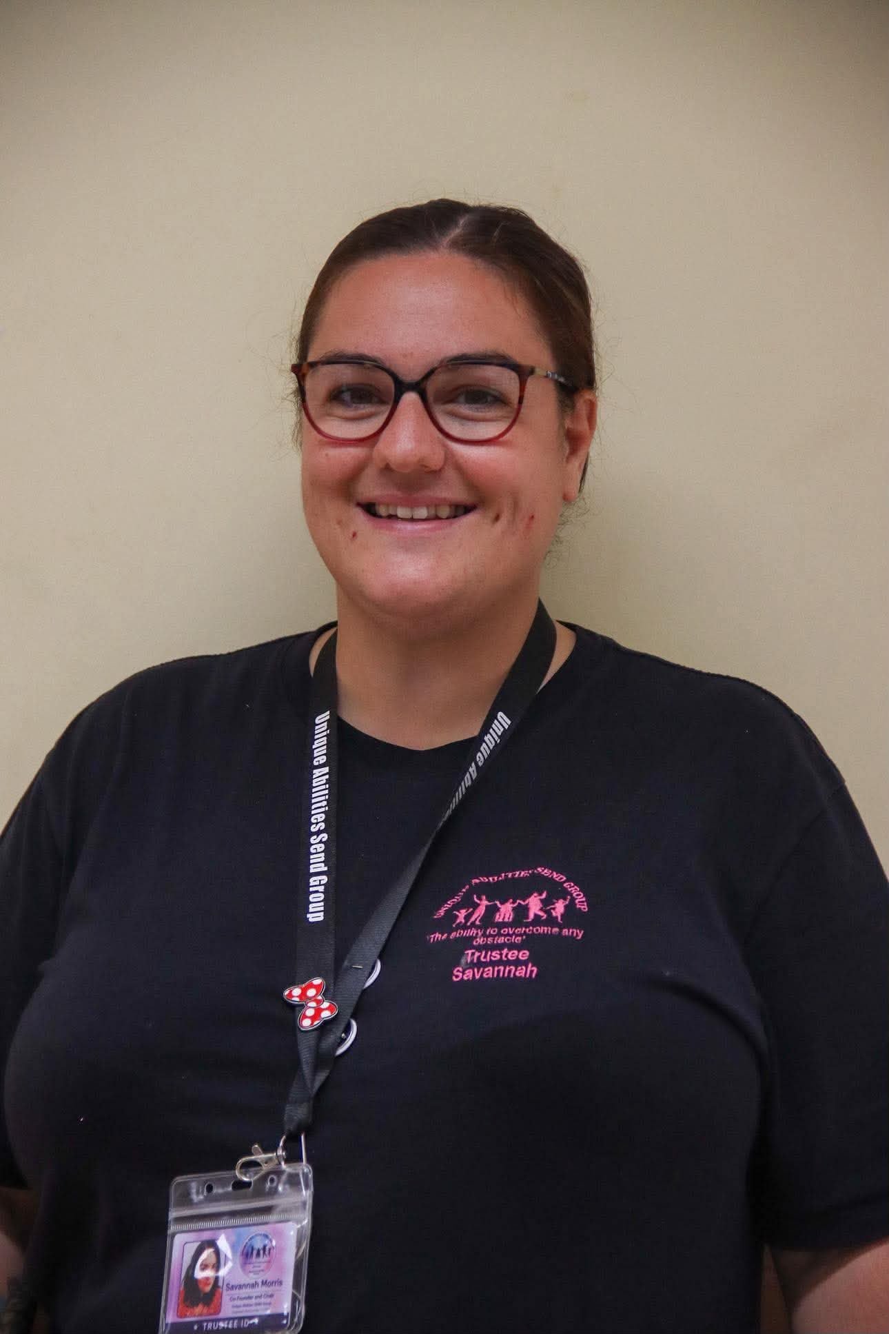Savannah Morris, Co-Founder, Chair and Trustee
