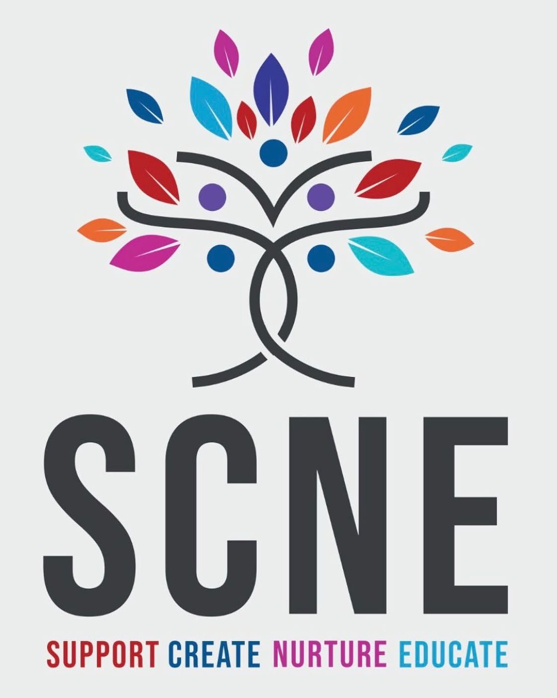 SCNE — Support, Create, Nurture, Educate logo